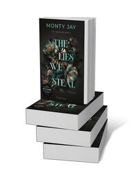 Bücherstapel des Buches „The Lies we steal“