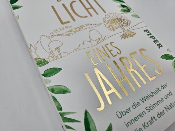 Außenansicht des Buches „Das Licht eines Jahres“