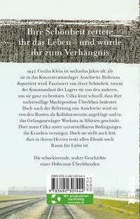 Rückansicht des Buches „Das Mädchen aus dem Lager – Der lange Weg der Cecilia Klein“