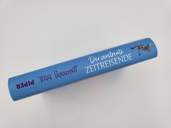 Innenansicht des Buches „Der zerstreute Zeitreisende“