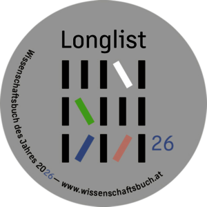 nominiert-Sticker Wissenschaftsbuch des Jahres 2026