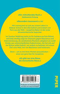 Rückansicht des Buches „Josephine Baker“ 