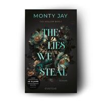 Außenansicht des Buches „The Lies we steal“