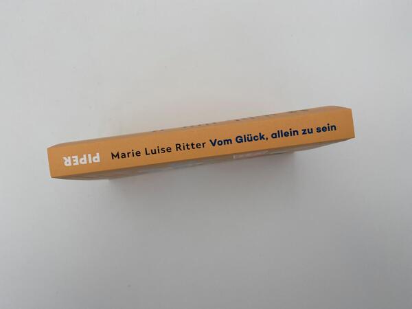 Innenansicht des Buches „Vom Glück, allein zu sein“