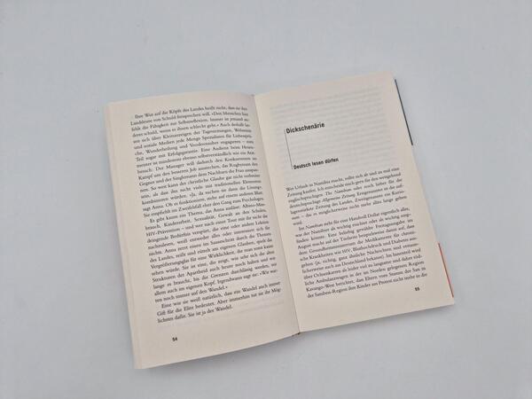 Außenansicht des Buches „Gebrauchsanweisung für Namibia“