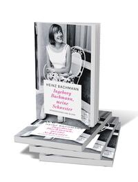 Bücherstapel des Buches „Ingeborg Bachmann, meine Schwester“