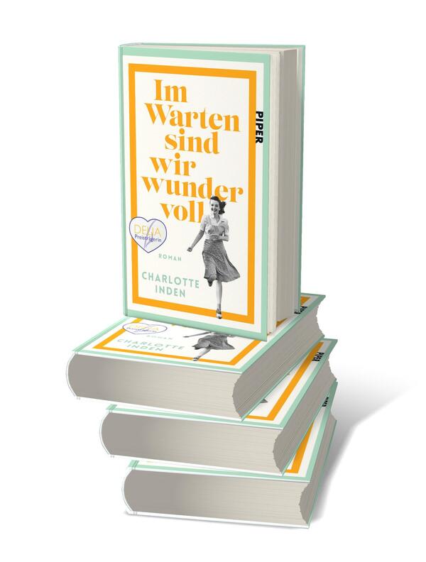 Bücherstapel des Buches „Im Warten sind wir wundervoll“