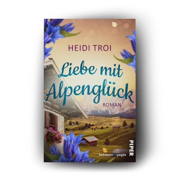 Außenansicht des Buches „Liebe mit Alpenglück“