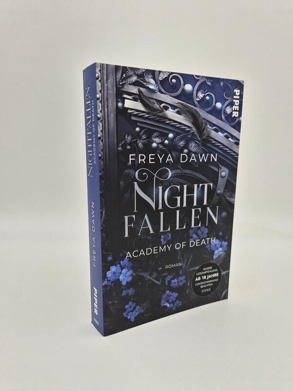 Außenansicht des Buches „Nightfallen – Academy of Death“