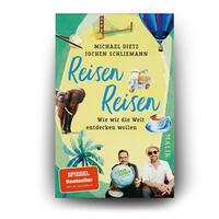 Außenansicht des Buches „Reisen Reisen“
