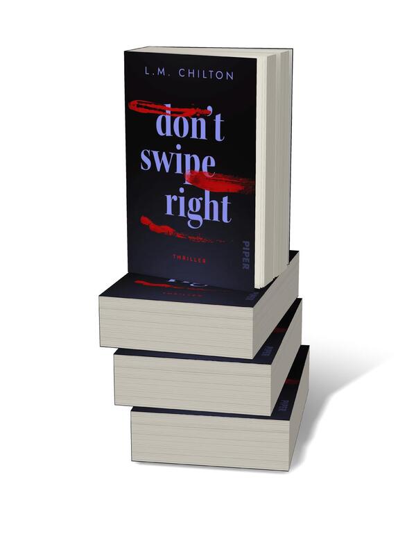 Bücherstapel des Buches „Don't Swipe Right“