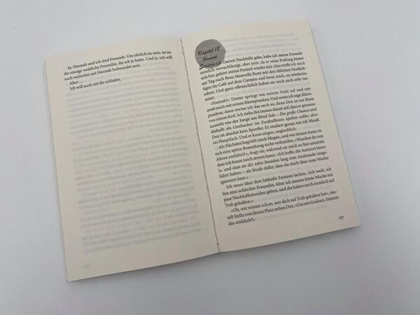 Innenansicht des Buches „The Deal – Reine Verhandlungssache“