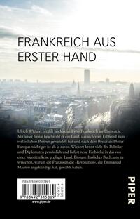 Rückansicht des Buches „Frankreich muss man lieben, um es zu verstehen“