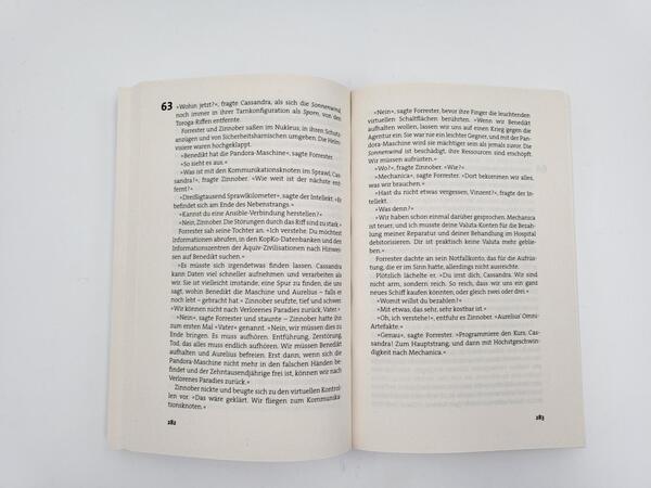 Innenansicht des Buches „Omni“