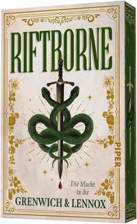 Außenansicht des Buches „Riftborne“