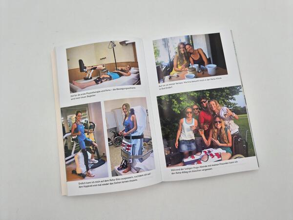 Außenansicht des Buches „Sturz in die Tiefe“