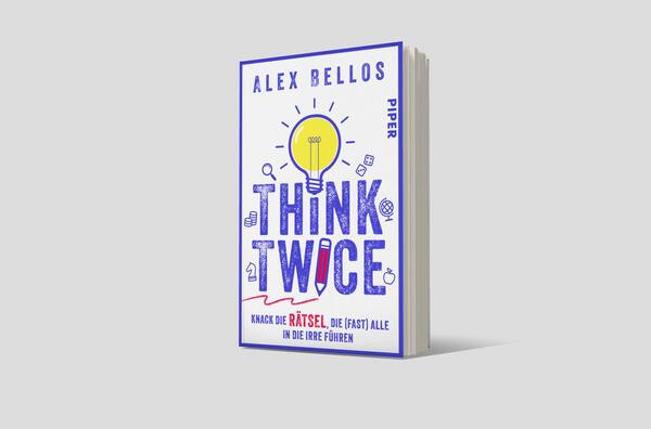 Außenansicht des Buches „Think Twice“