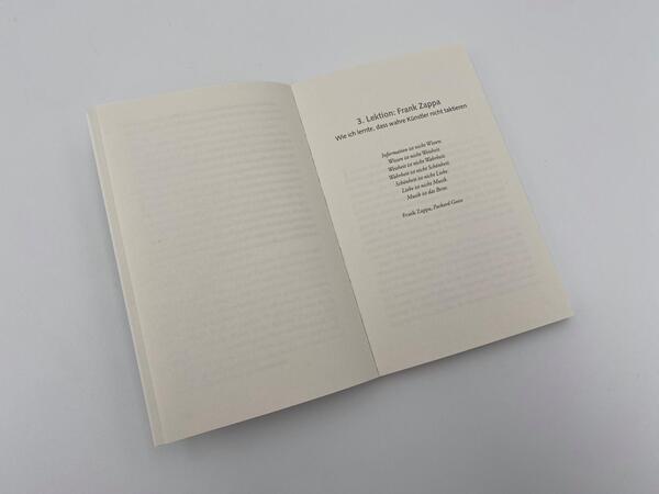 Innenansicht des Buches „10 Lessons of my Life“