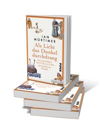 Bücherstapel des Buches „Als Licht das Dunkel durchdrang“