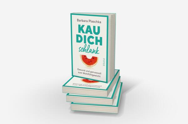 Bücherstapel des Buches „Kau dich schlank“