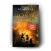 Außenansicht des Buches „Alchemie des Feuers“