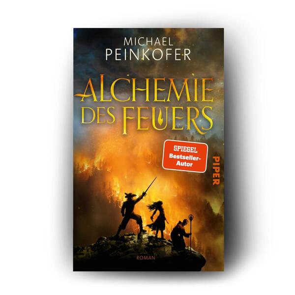 Außenansicht des Buches „Alchemie des Feuers“