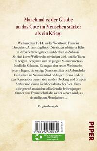Rückansicht des Buches „Der Weihnachtsfriede“