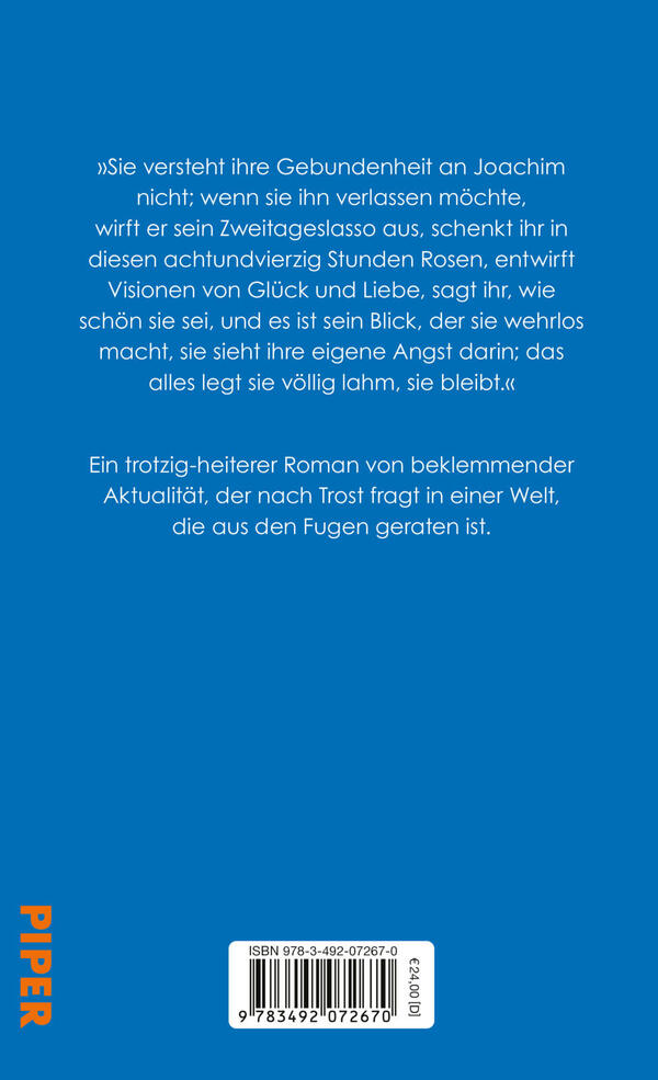 Rückansicht des Buches „Trost“