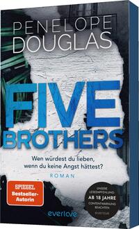 Außenansicht des Buches „Five Brothers – Wen würdest du lieben, wenn du keine Angst hättest?“