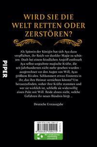 Rückansicht des Buches „The Curse of Saints“ 