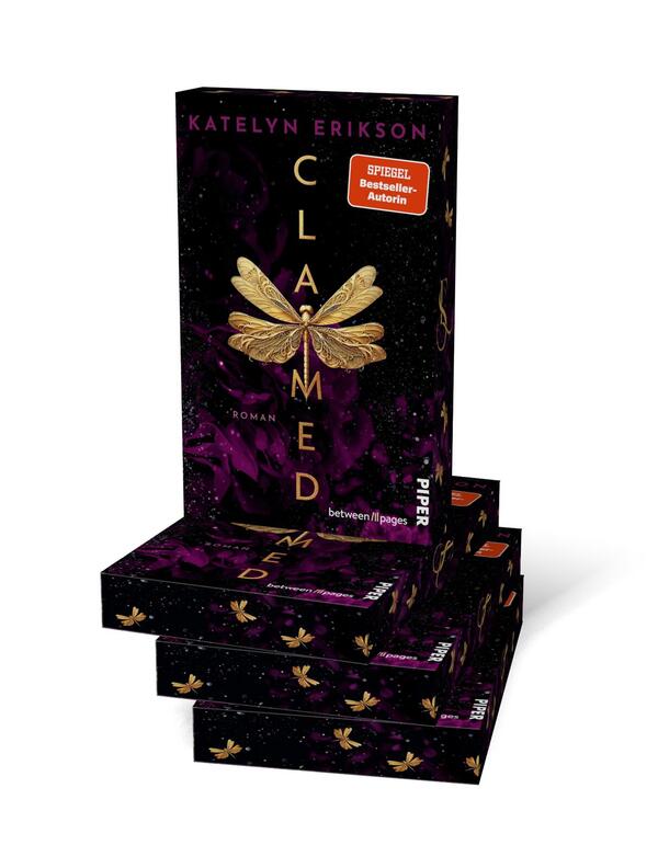 Außenansicht des Buches „Claimed“