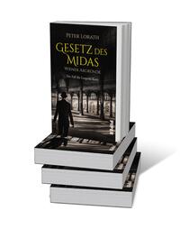 Bücherstapel des Buches „Gesetz des Midas – Wiener Abgründe“