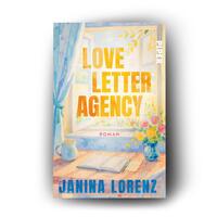 Außenansicht des Buches „Love Letter Agency“