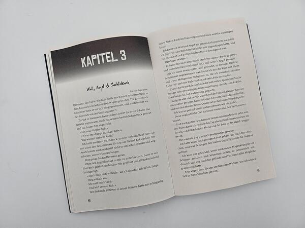 Außenansicht des Buches „Räuberpistolen“