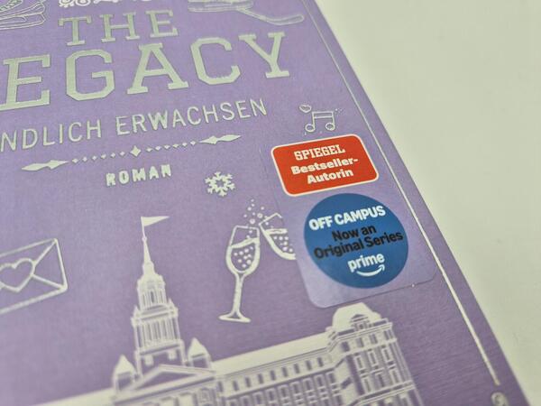 Außenansicht des Buches „The Legacy – Endlich erwachsen“