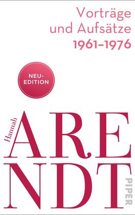 Vorträge und Aufsätze 1961–1976