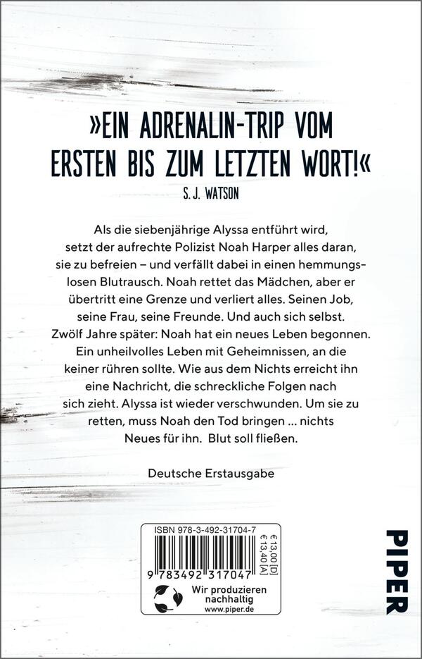 Rückansicht des Buches „Blutbringer “