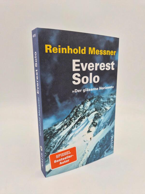 Außenansicht des Buches „Everest solo“