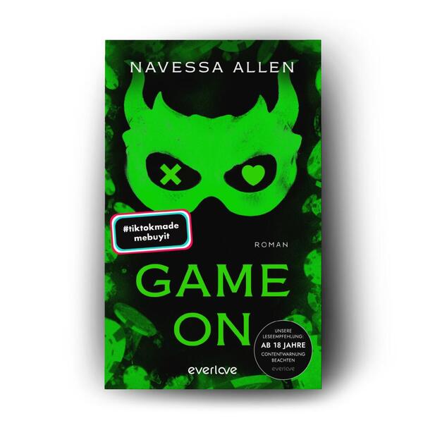 Außenansicht des Buches „Game on“