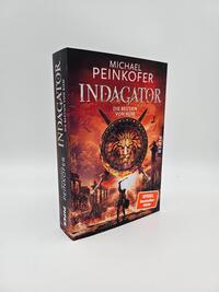 Außenansicht des Buches „Indagator – Die Bestien von Rom“