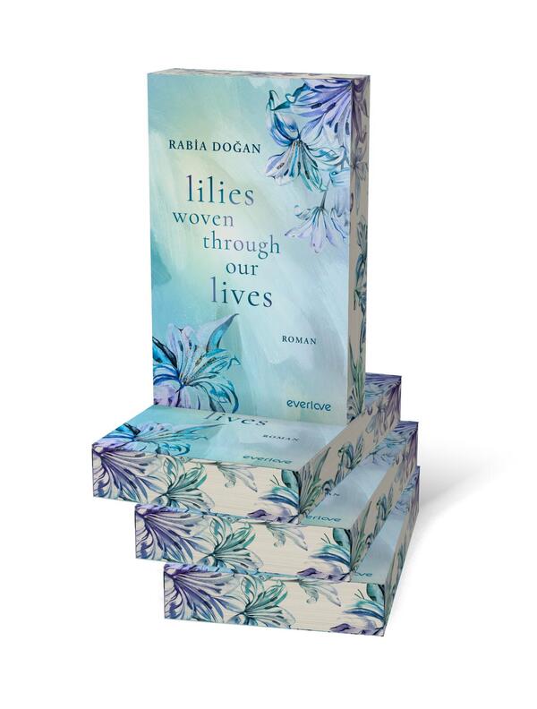 Außenansicht des Buches „Lilies woven through our Lives“