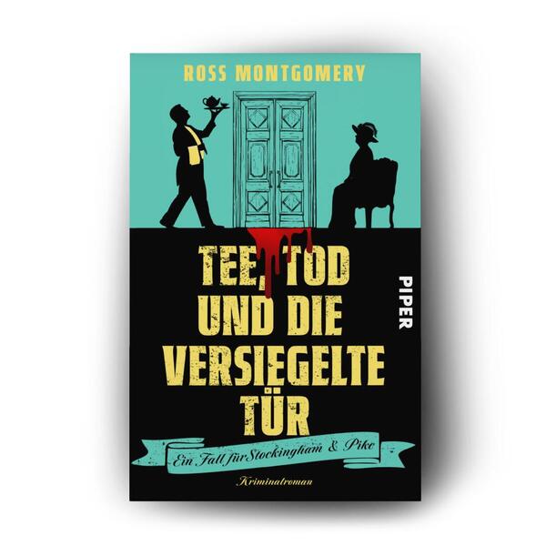 Außenansicht des Buches „Tee, Tod und die versiegelte Tür“