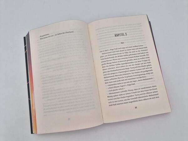Außenansicht des Buches „Der Clan – Die Straße“