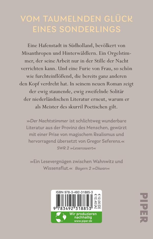 Rückansicht des Buches „Der Nachtstimmer“