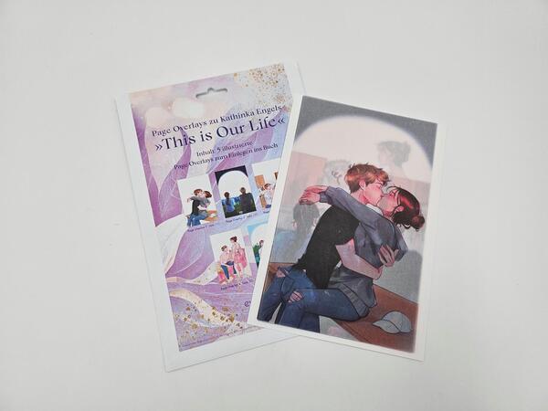 Innenansicht des Buches „Overlays Kathinka Engel, This is Our Life“