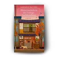 Außenansicht des Buches „Blätterrascheln in der Freitagsbuchhandlung“