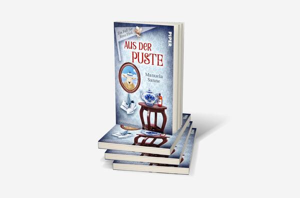 Bücherstapel des Buches „Aus der Puste“