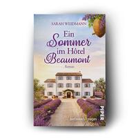 Außenansicht des Buches „Ein Sommer im Hôtel Beaumont “