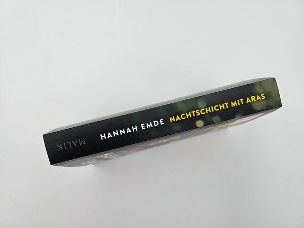 Innenansicht des Buches „Nachtschicht mit Aras“