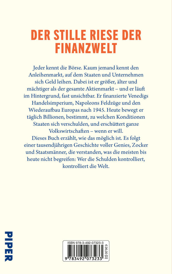 Rückansicht des Buches „Das ganz große Ding“